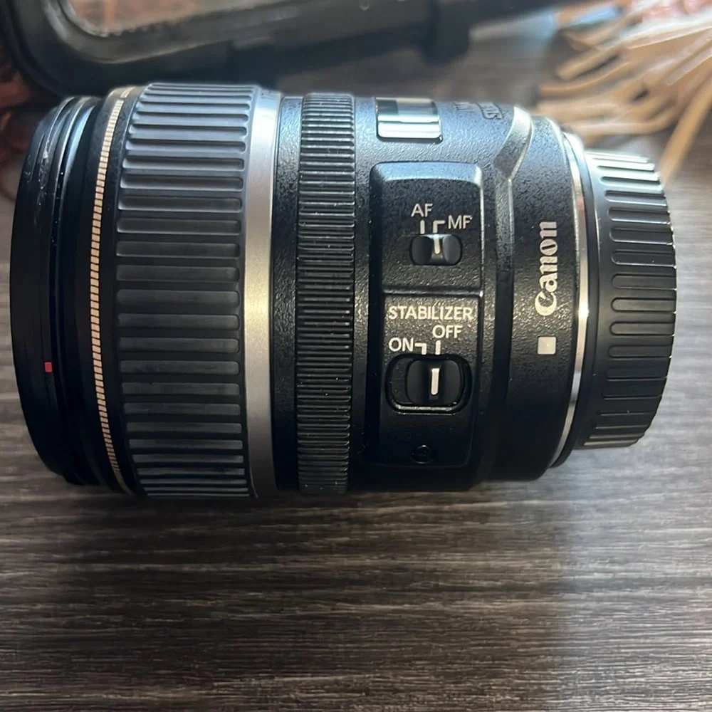 Canon EF-S 17-85mm f/4-5.6 IS USM Autofocus APS-C Lens, Black {67}